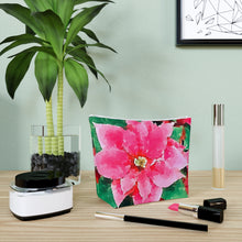 Load image into Gallery viewer, Poinsettias Cotton Pouch Bag
