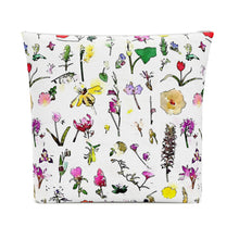 Load image into Gallery viewer, Wild Flowers of Greece Cotton Pouch Bag
