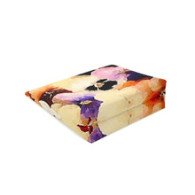 Load image into Gallery viewer, Pansies Cotton Pouch Bag
