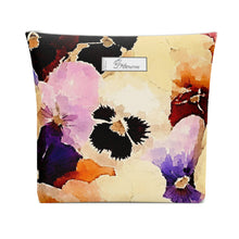 Load image into Gallery viewer, Pansies Cotton Pouch Bag
