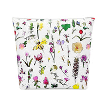 Load image into Gallery viewer, Wild Flowers of Greece Cotton Pouch Bag
