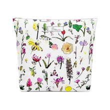 Load image into Gallery viewer, Wild Flowers of Greece Cotton Pouch Bag
