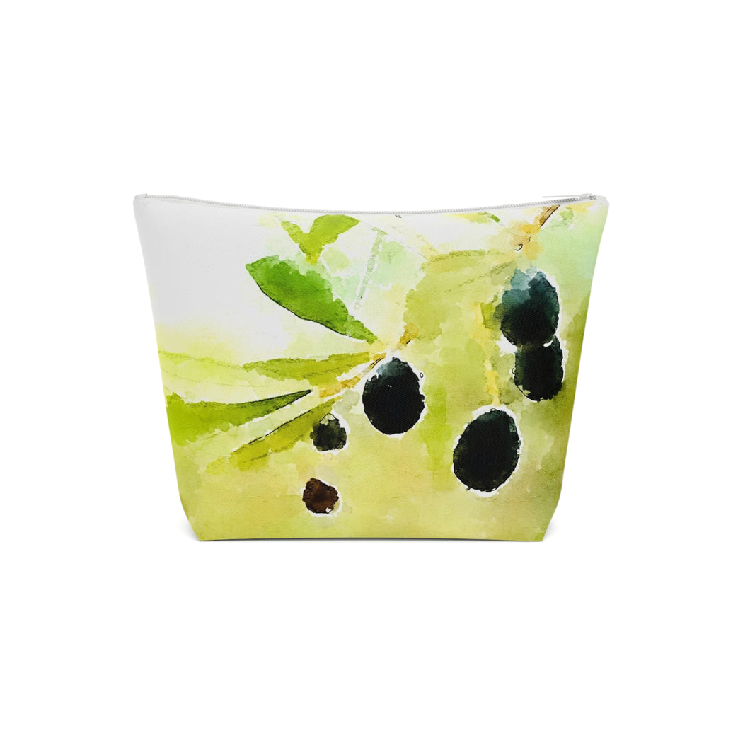 Olive Dreams Cotton Pouch Bag