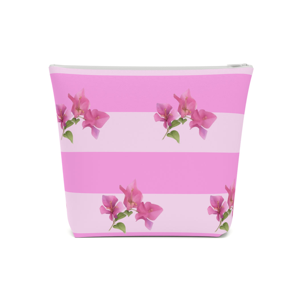 Bougainvillea Cotton Pouch Bag