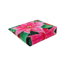 Load image into Gallery viewer, Poinsettias Cotton Pouch Bag
