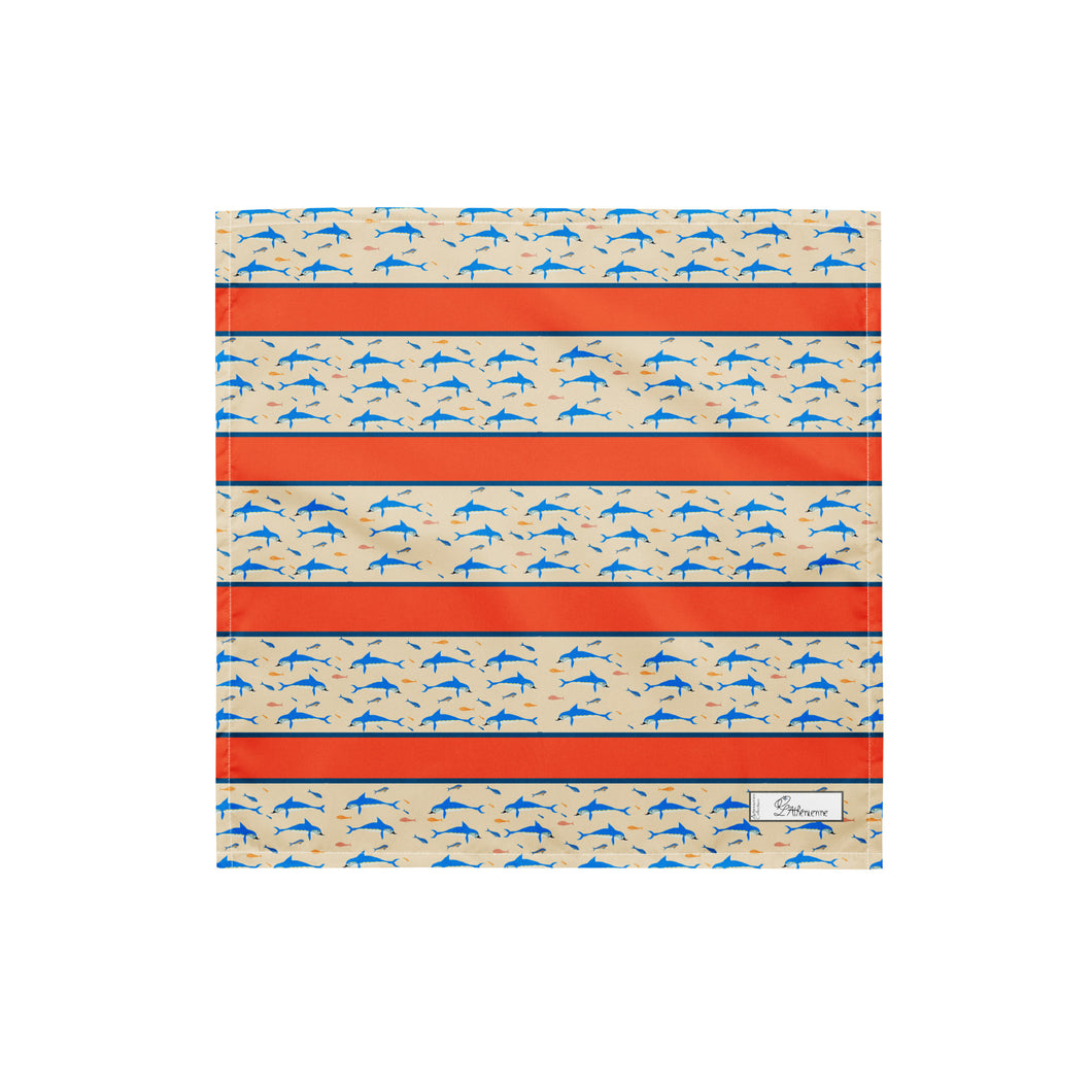 Dolphins Minoan Fresco Bandana