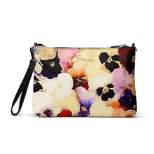 Load image into Gallery viewer, Pansies Crossbody bag
