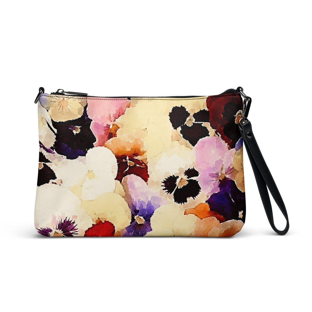 Pansies Crossbody bag