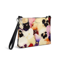 Load image into Gallery viewer, Pansies Crossbody bag
