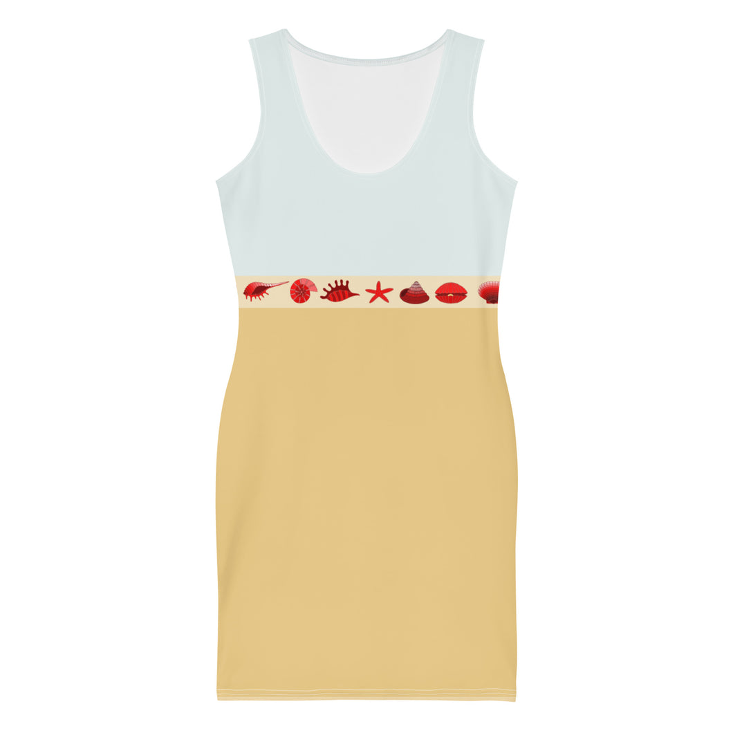 Shells Fitted Dress