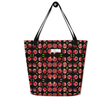 Load image into Gallery viewer, Pomegranate Large Tote Bag
