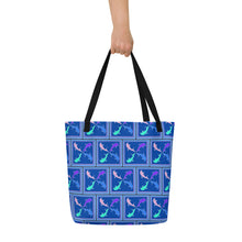 Load image into Gallery viewer, Dolphins Large Tote Bag
