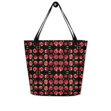 Load image into Gallery viewer, Pomegranate Large Tote Bag
