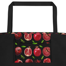 Load image into Gallery viewer, Pomegranate Large Tote Bag
