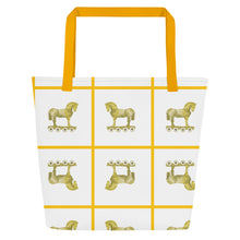 Load image into Gallery viewer, Trojan Horse Large Tote Bag
