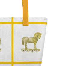 Load image into Gallery viewer, Trojan Horse Large Tote Bag
