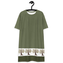 Load image into Gallery viewer, Olive Trees T-shirt dress
