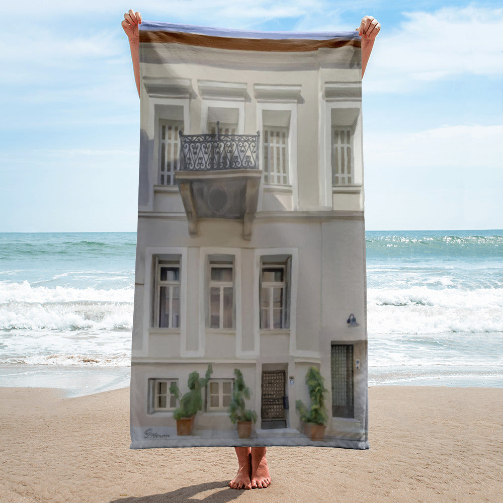 Neoclassical Beach Towel