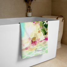 Load image into Gallery viewer, Bougainvillea door Beach Towel
