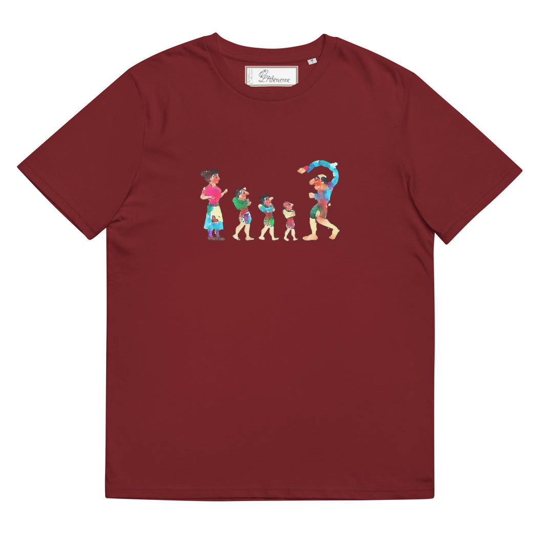 Karagiozi's Family Unisex organic cotton t-shirt