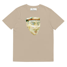 Load image into Gallery viewer, Head of Sphinx Unisex organic cotton t-shirt
