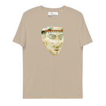 Load image into Gallery viewer, Head of Sphinx Unisex organic cotton t-shirt
