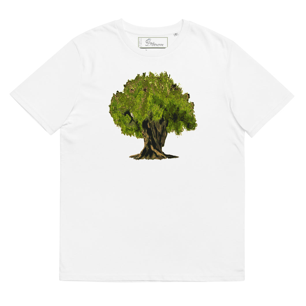 Olive Tree Unisex organic cotton t-shirt