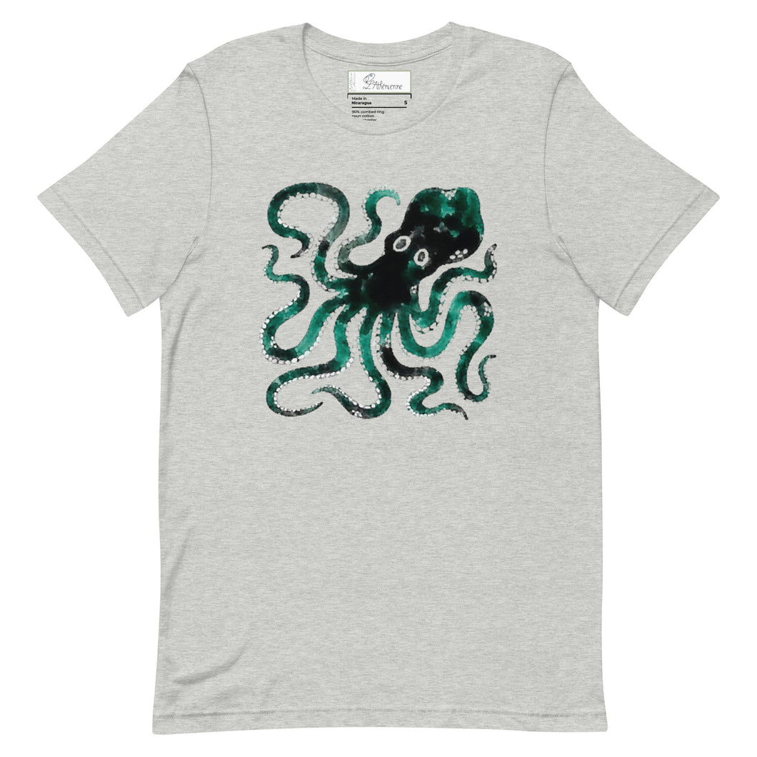 Minoan Octopus Unisex cotton  t-shirt