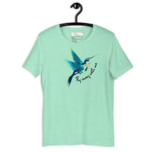 Load image into Gallery viewer, Colibri Unisex cotton t-shirt
