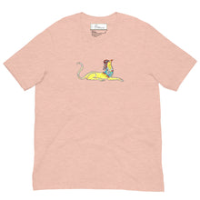 Load image into Gallery viewer, Minoan Griffin Peach Unisex cotton  t-shirt
