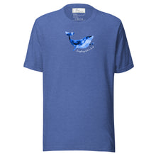 Load image into Gallery viewer, Whale Unisex cotton t-shirt
