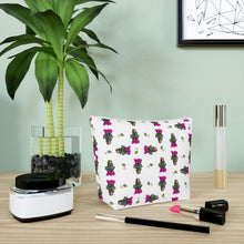 Load image into Gallery viewer, Cyclamen Cotton Pouch Bag
