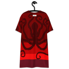 Load image into Gallery viewer, Minoan Octapus T-shirt dress
