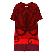 Load image into Gallery viewer, Minoan Octapus T-shirt dress
