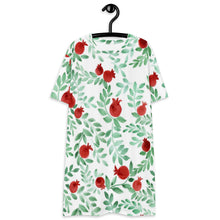 Load image into Gallery viewer, Pomegranate T-shirt dress
