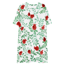 Load image into Gallery viewer, Pomegranate T-shirt dress
