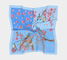 Load image into Gallery viewer, Almond blossom Silk Square
