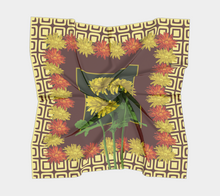 Load image into Gallery viewer, Chrysanthemum Silk Square
