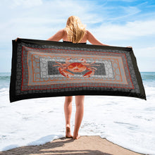 Load image into Gallery viewer, Crab Beach Towel
